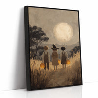 Moonlit Adventure Awaits Three Friends