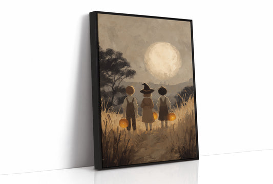 Moonlit Adventure Awaits Three Friends