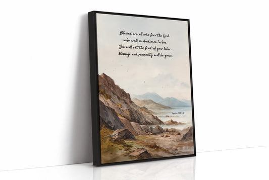 Sacred Words On Rugged Shores