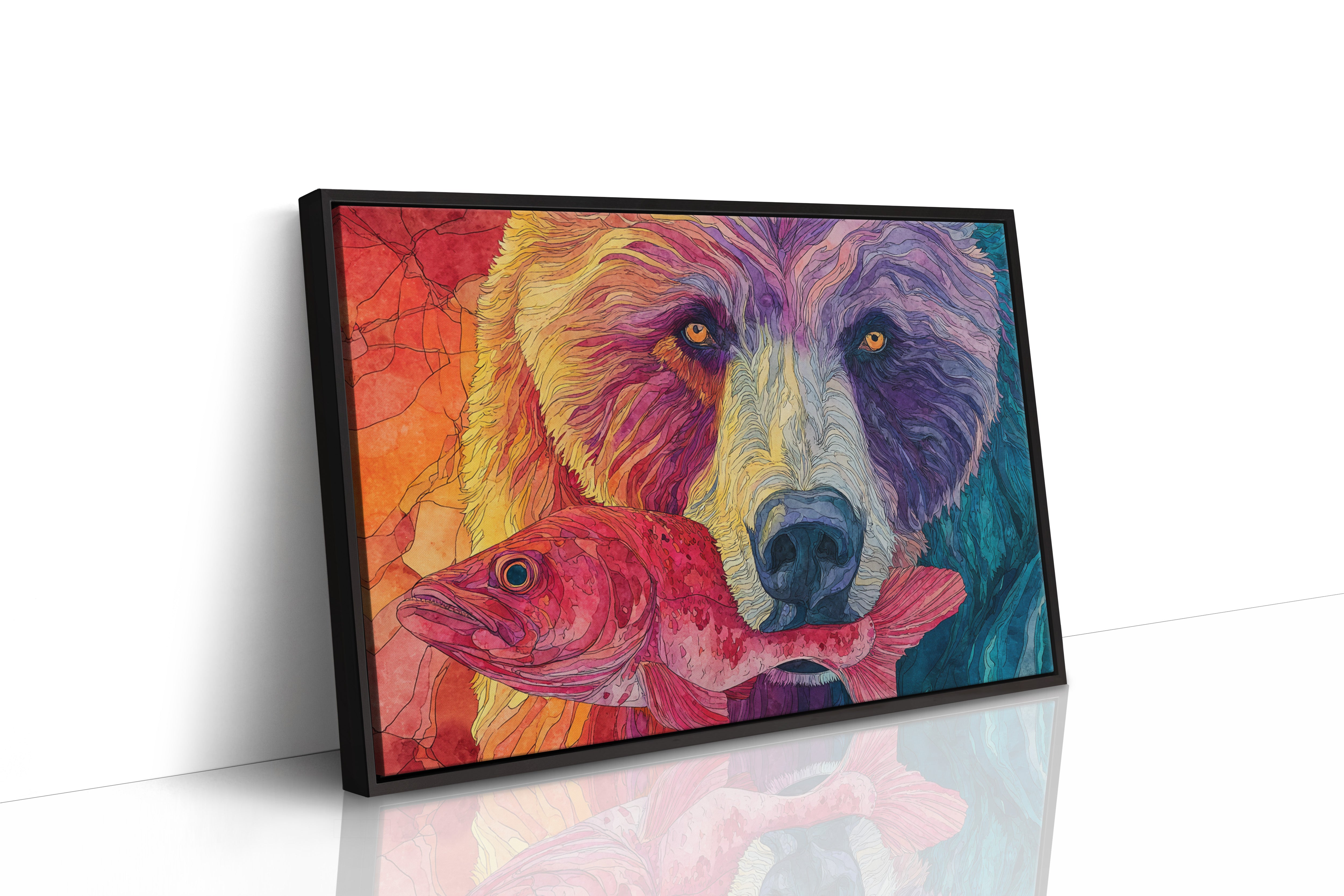 Rainbow Bear Meets Crimson Catch