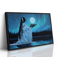 Sacred Waters Hold The Moon