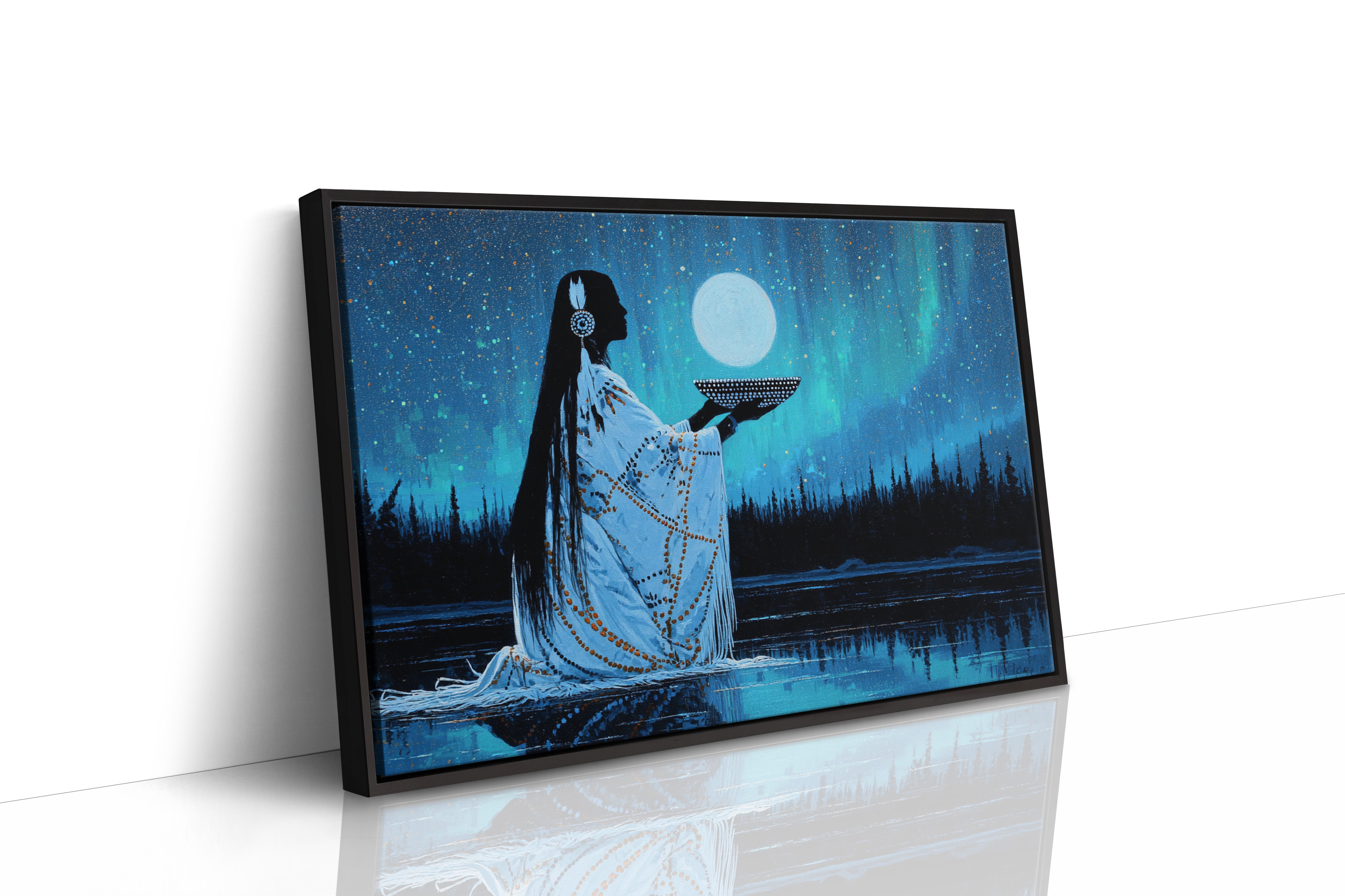 Sacred Waters Hold The Moon