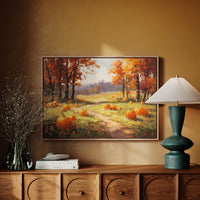 Path Through Autumn's Harvest