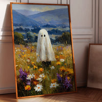 The Ghost Among Wildflowers