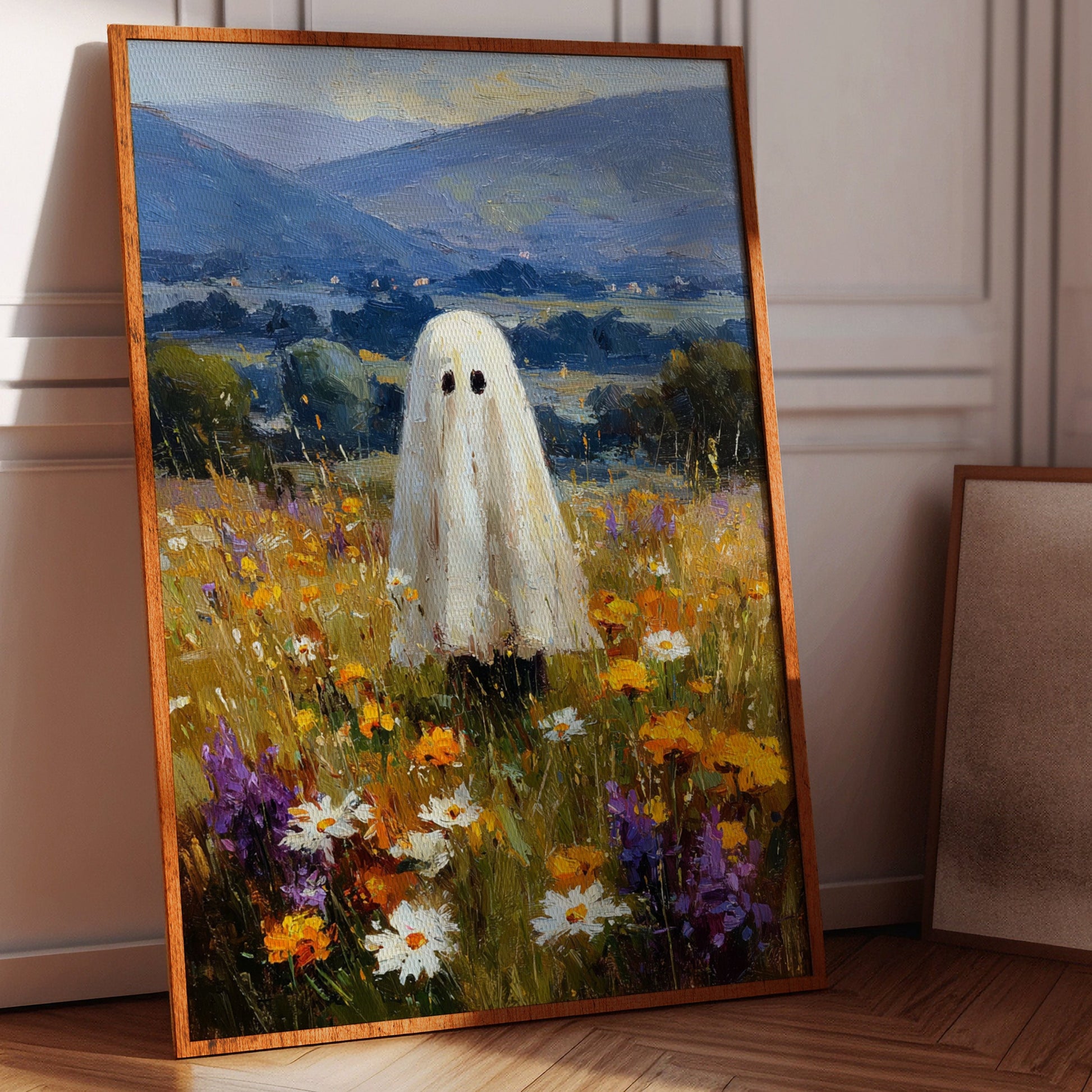 The Ghost Among Wildflowers