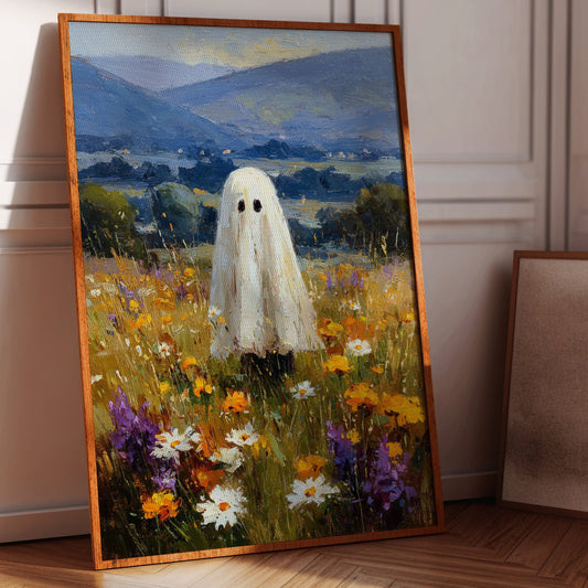 The Ghost Among Wildflowers