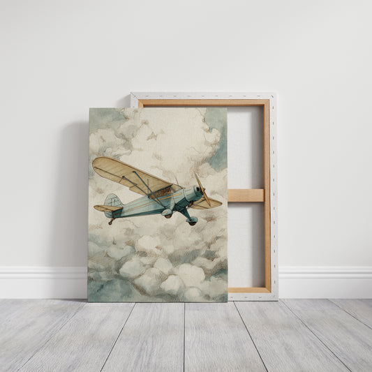 Chasing Horizons in Vintage Blue