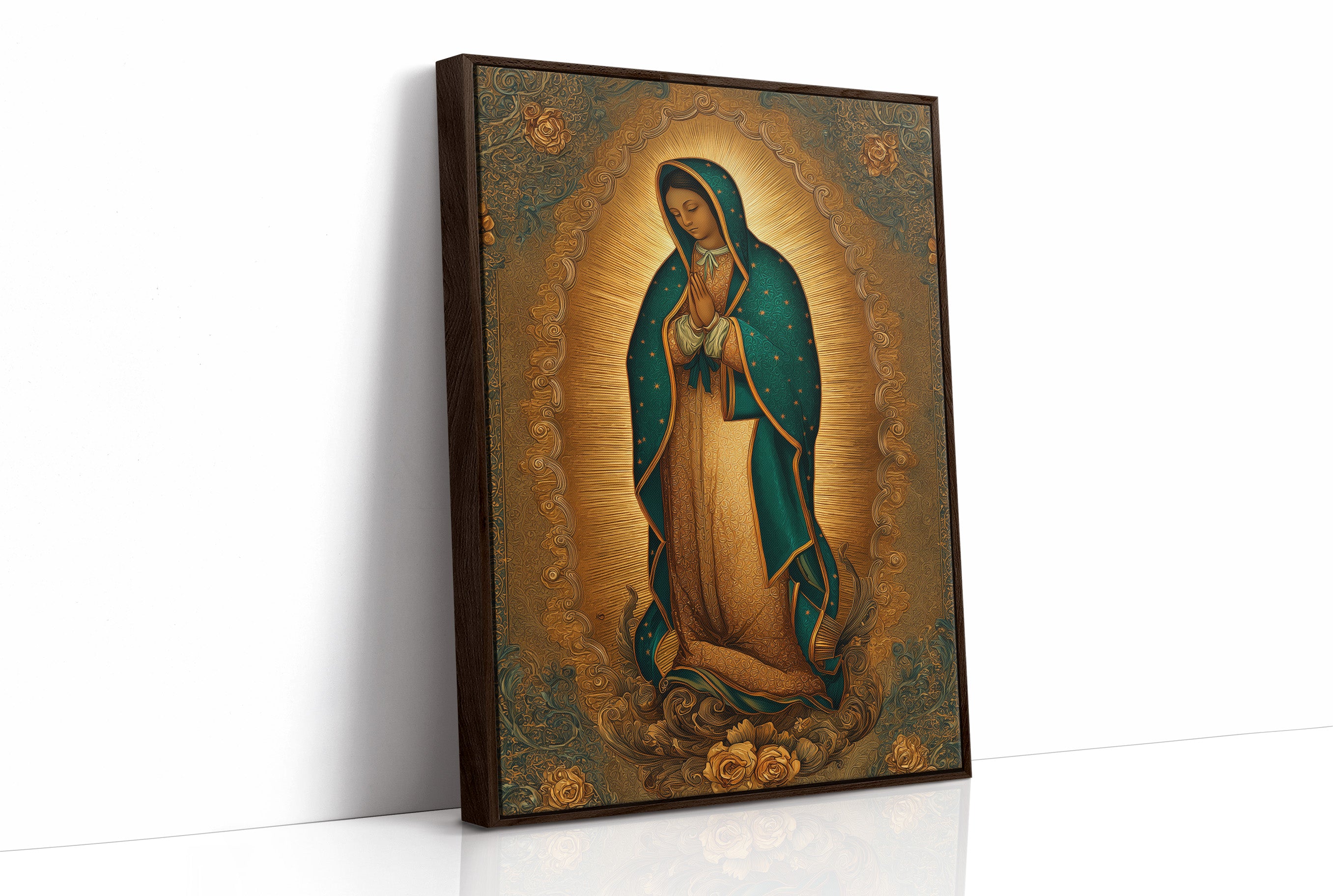 Sacred Light On Wooden Table