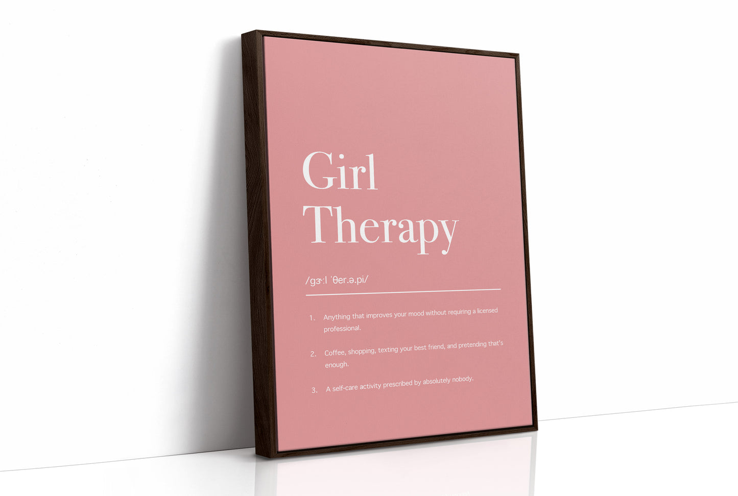 Definition: Girl Therapy