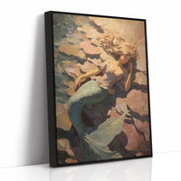 Coastal Myth Emerges From Canvas