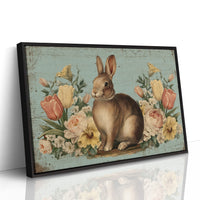 Spring Garden Keeps Rabbit Company