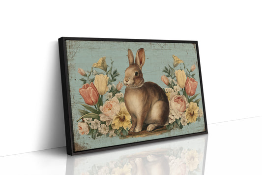 Spring Garden Keeps Rabbit Company