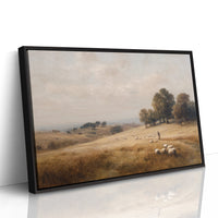 Autumn Fields Remember Their Shepherd