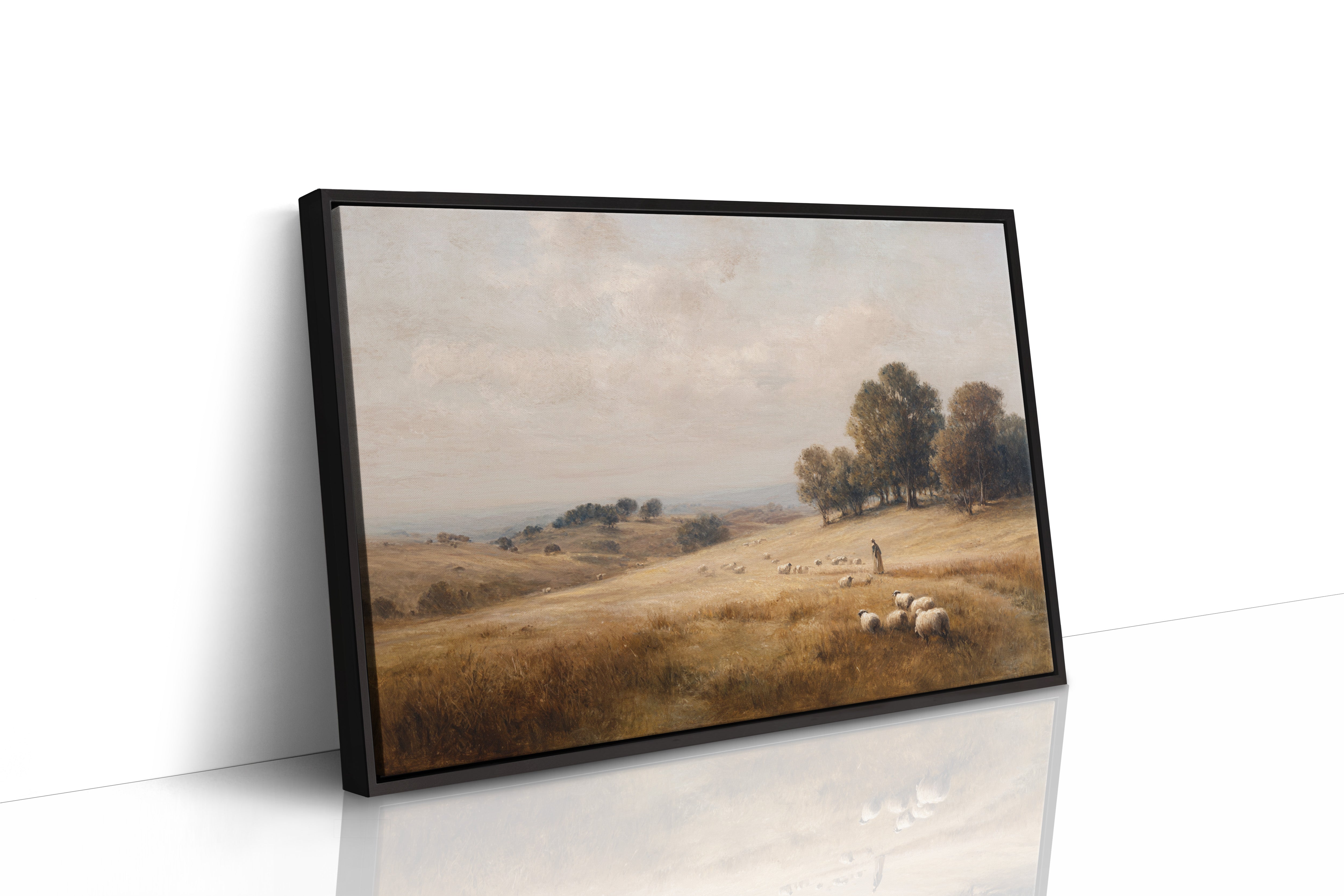 Autumn Fields Remember Their Shepherd