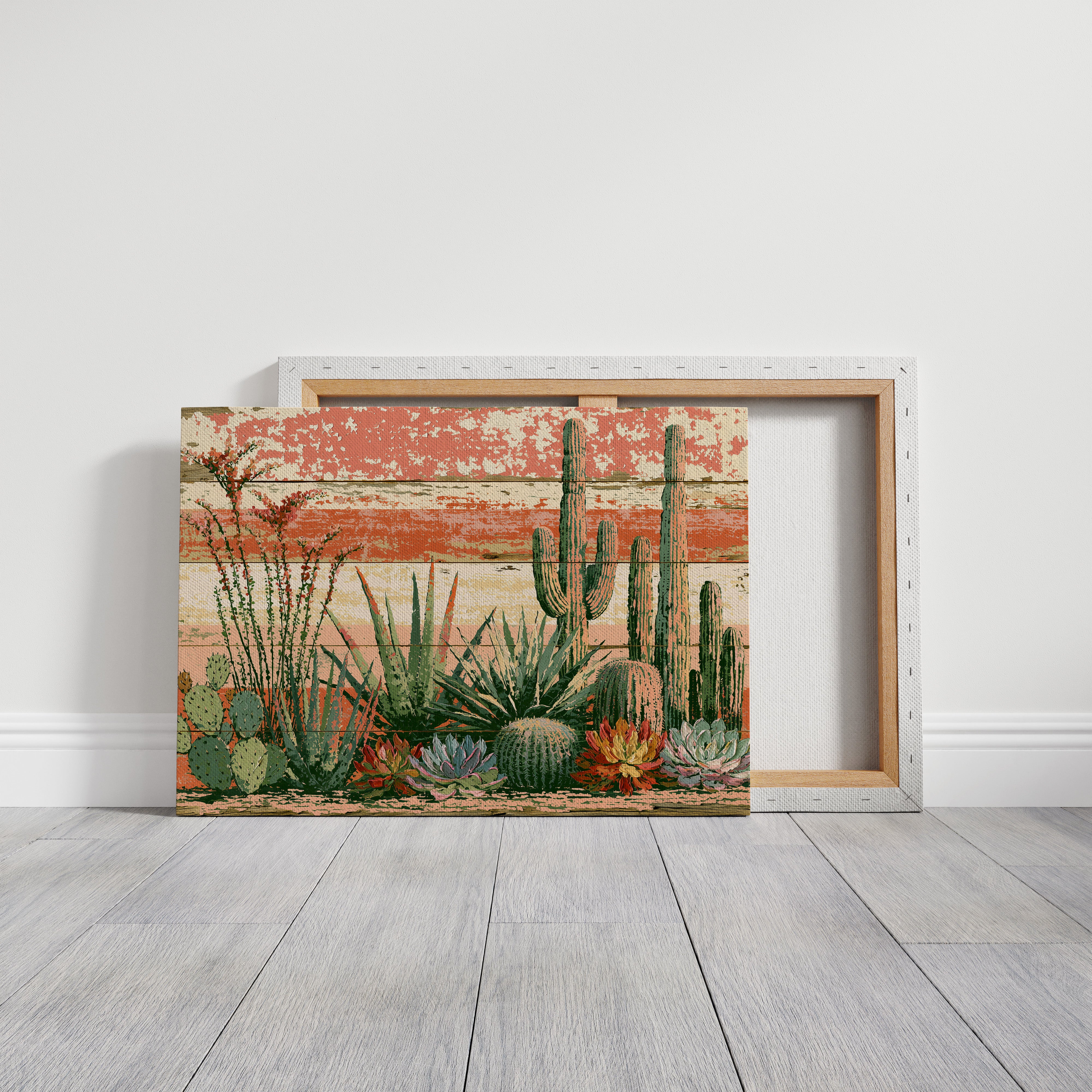 Saguaro Cluster and Rosette Garden