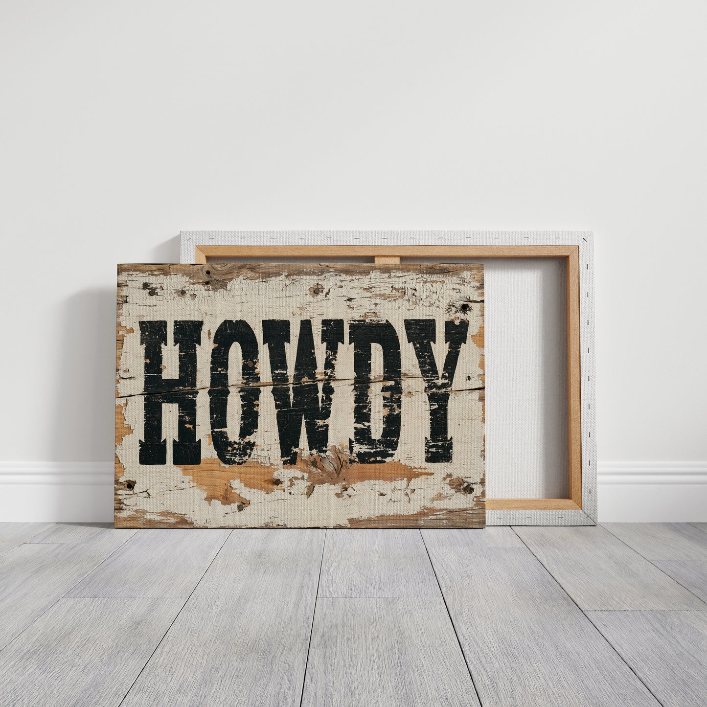 Howdy, Weathered Wood