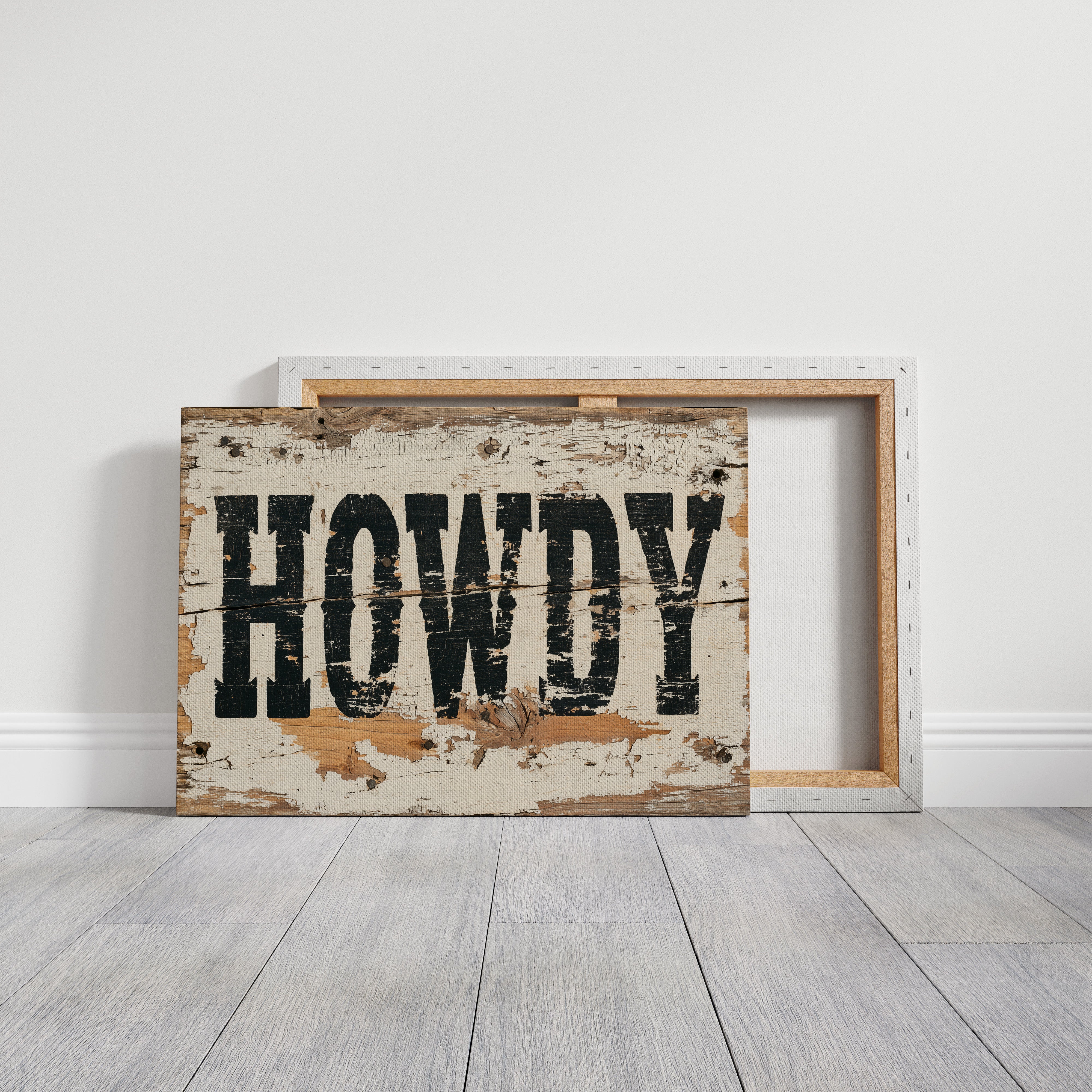 Howdy, Weathered Wood