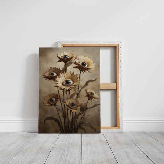 Watching Blooms Beneath Autumn Light