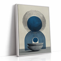 Blue Circles Dance In Morning Light