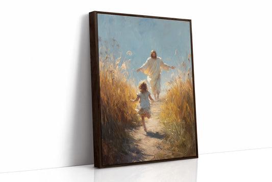 Golden Path To Outstretched Arms