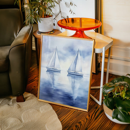 Two Vessels in Quiet Harmony