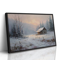 Winter Light Warms Mountain Solitude