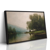 Mist Softens The River's Edge