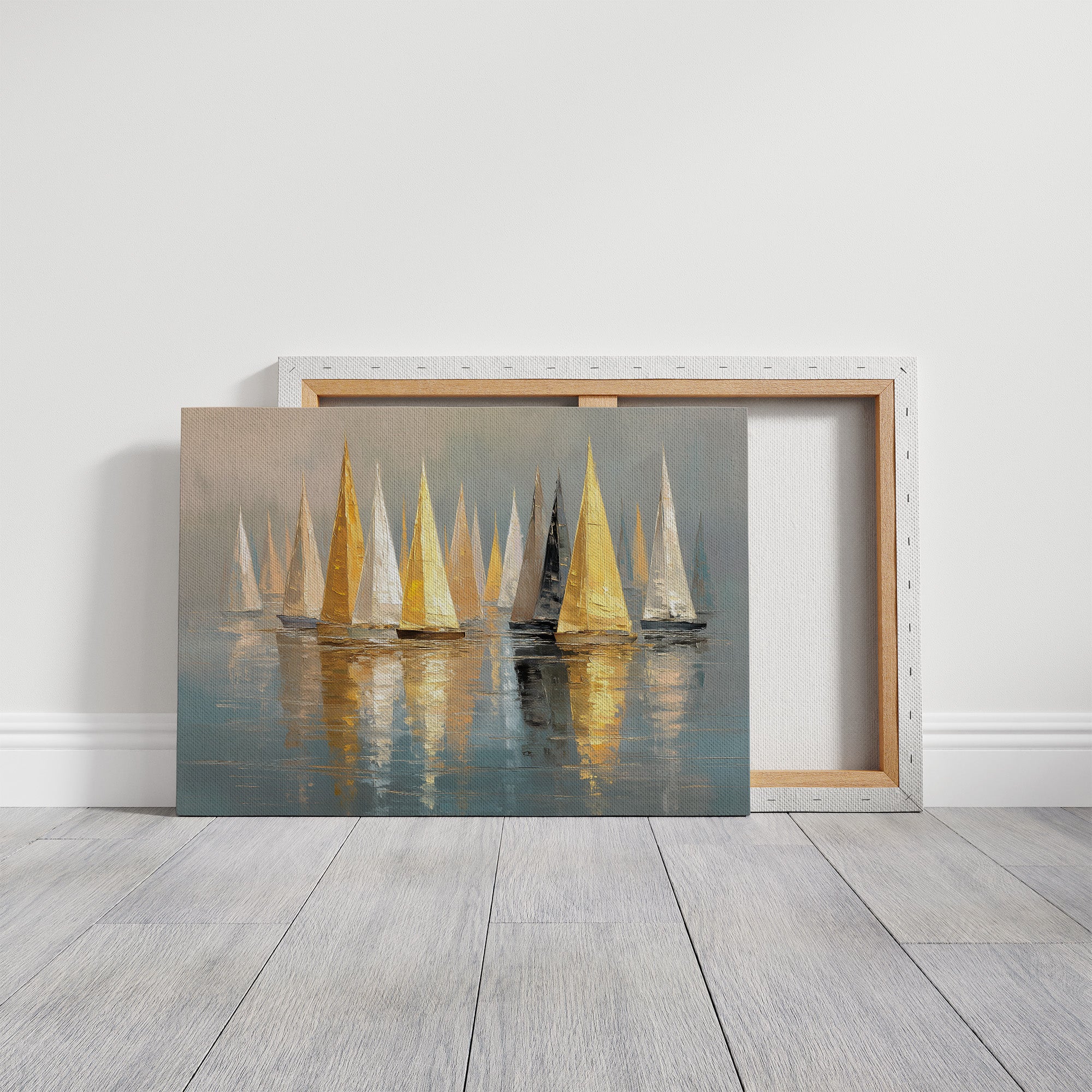 Golden Sails Dance At Dawn