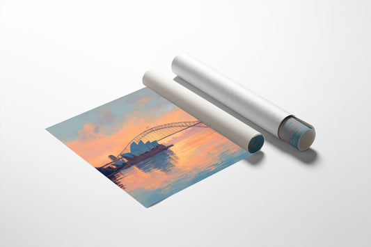 Sydney Harbor at Dusk