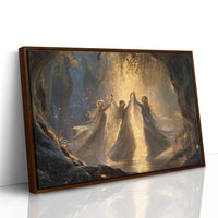 Ancient Dance In Golden Light