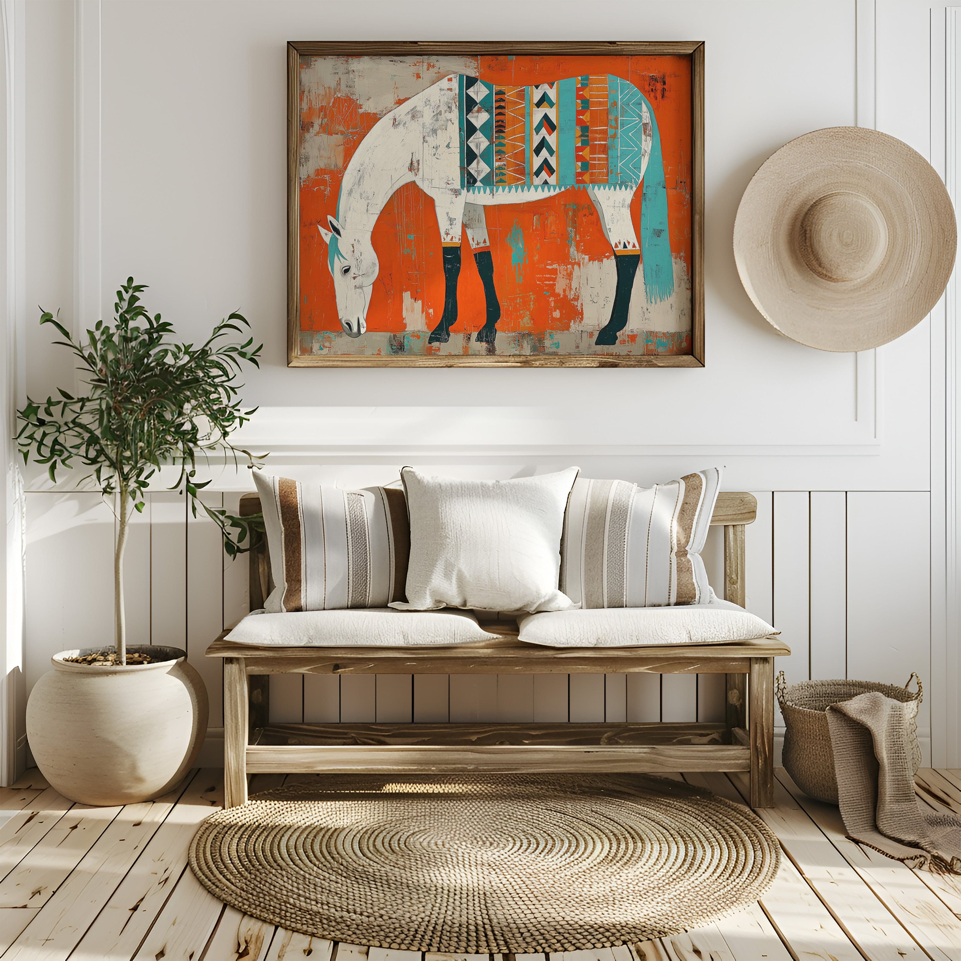 Turquoise Patterns Grace Noble Steed