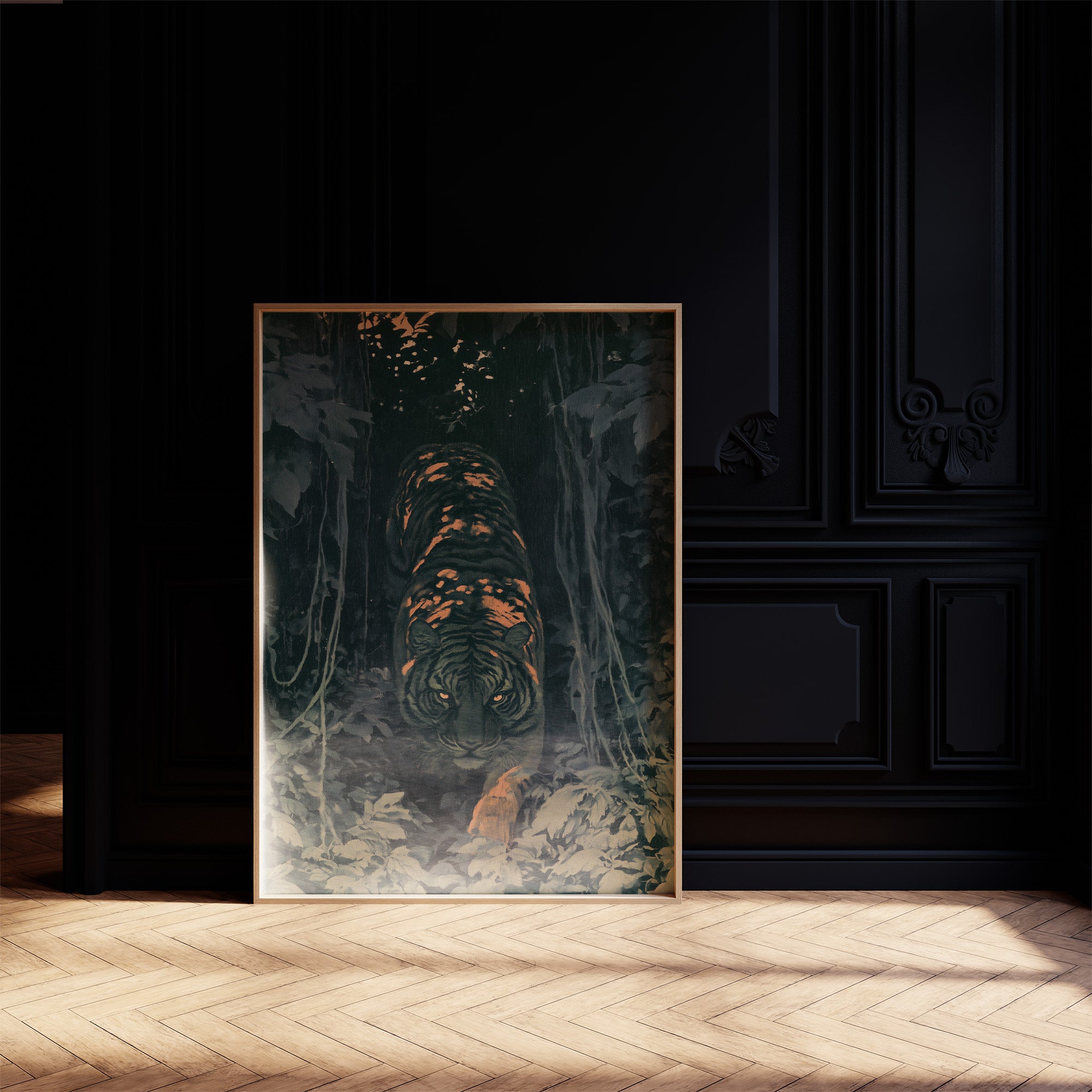 Tiger in the Dappled Dark