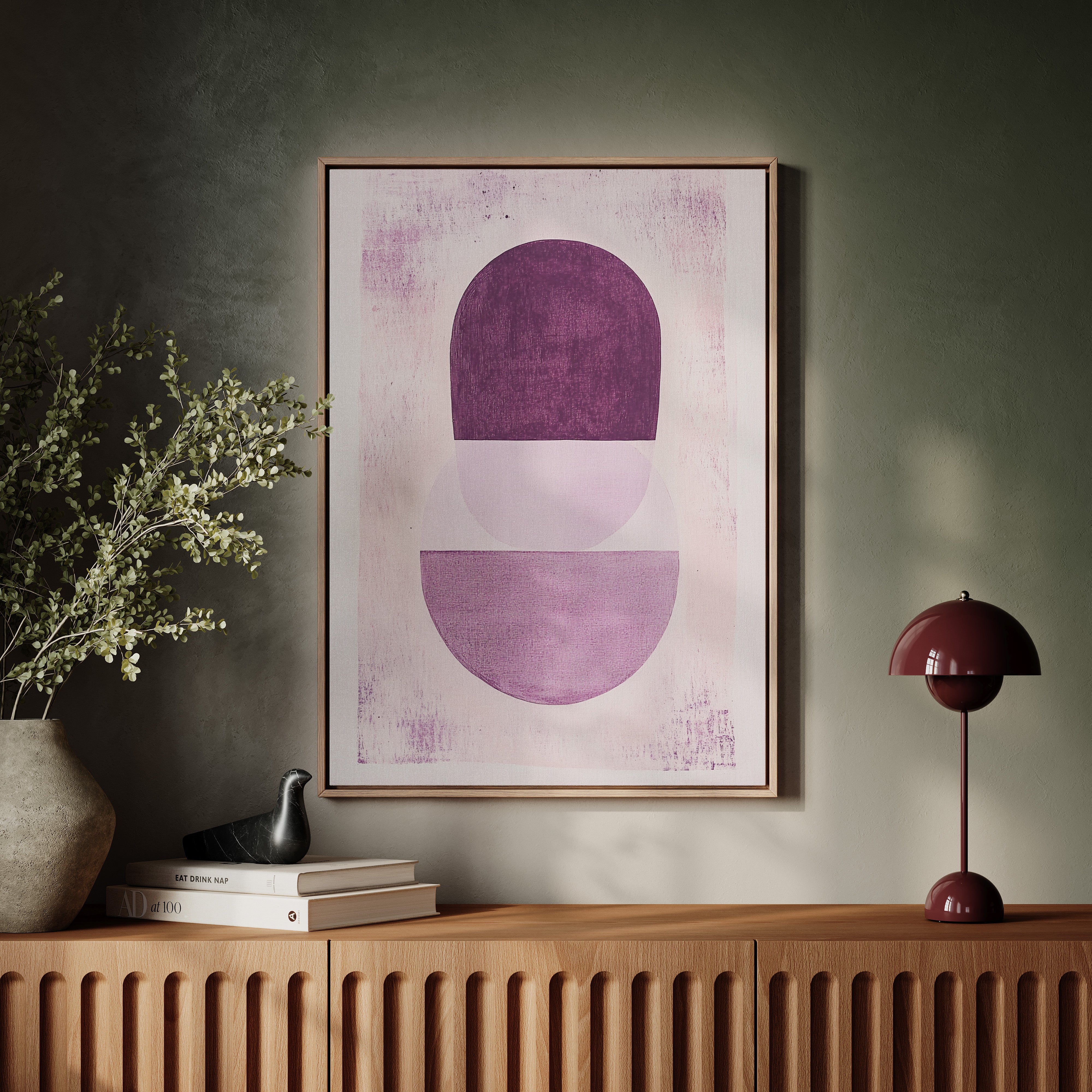 Plum Circles Find Perfect Balance