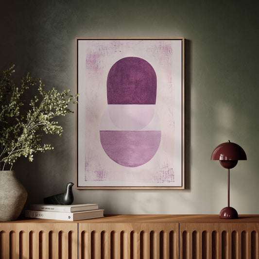 Plum Circles Find Perfect Balance
