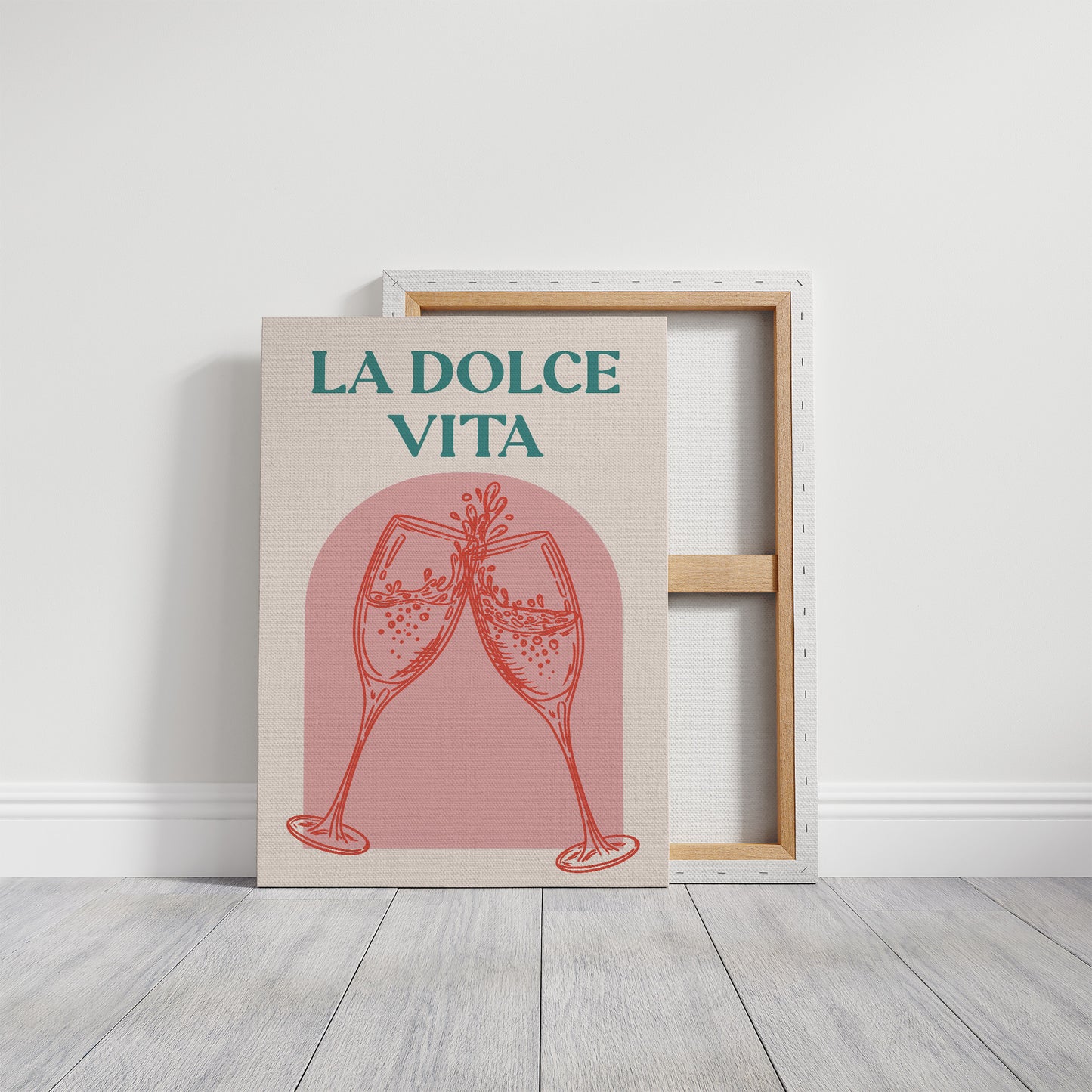 La Dolce Vita Moments In Coral Embrace