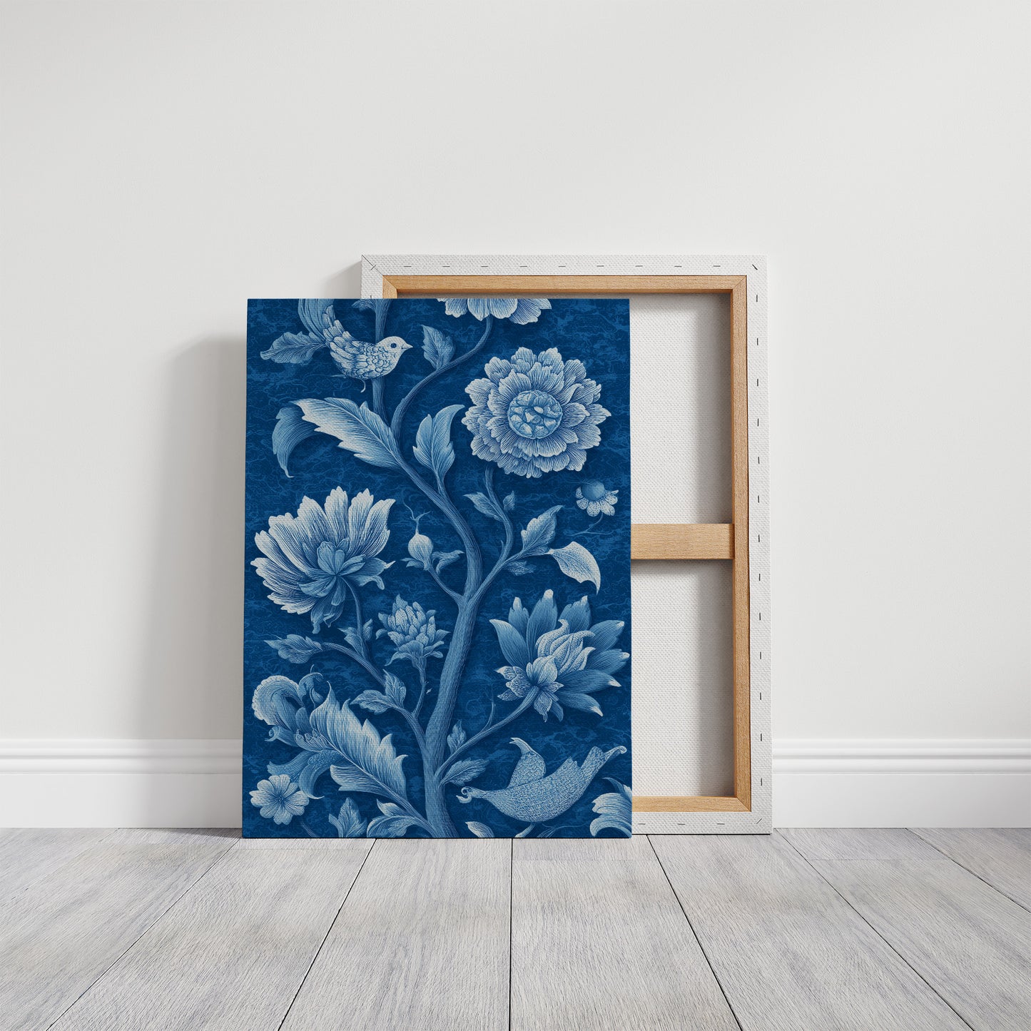 Blue Porcelain Garden Blooms Forever