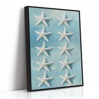 Sea Stars Float On Aqua Tide