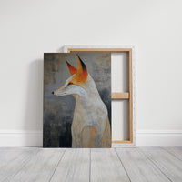 Urban Fox Finds Quiet Library Corner