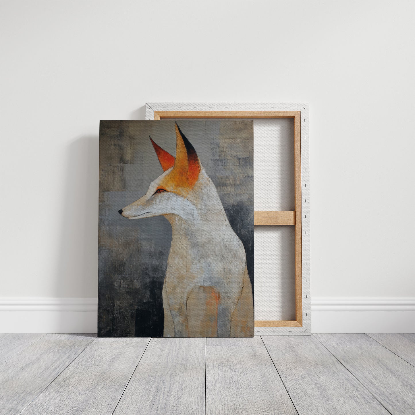 Urban Fox Finds Quiet Library Corner