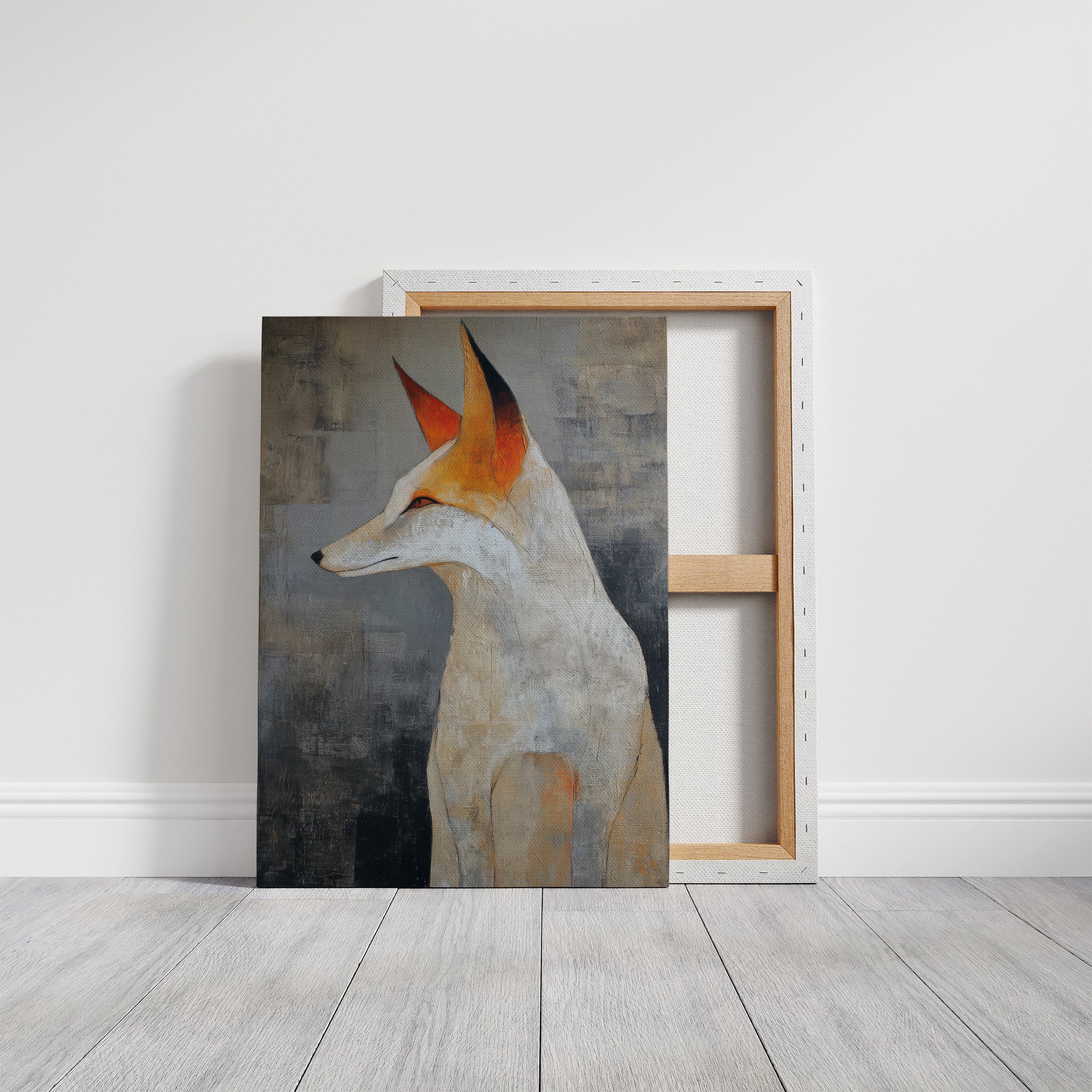 Urban Fox Finds Quiet Library Corner