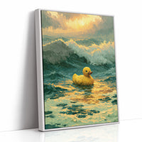 Duck Aglow at Sea