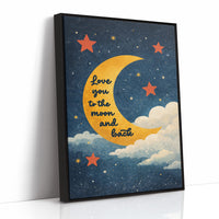 Celestial Promise in Midnight Blue