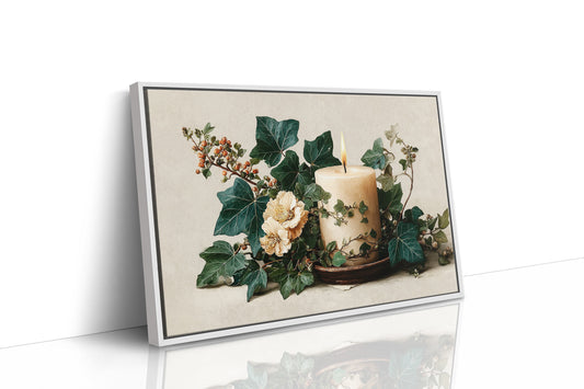 Candlelight Wrapped in Ivy