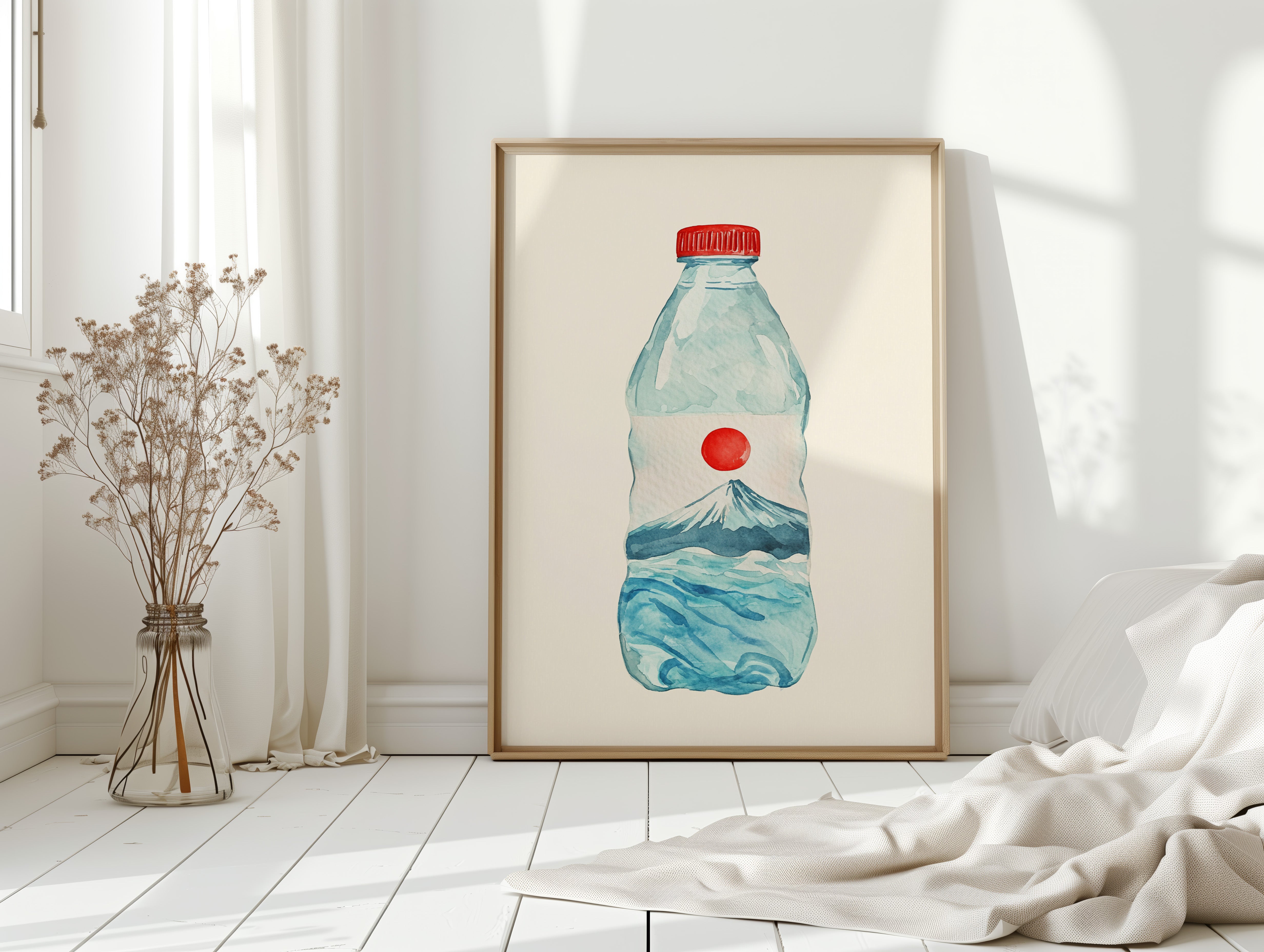 Mount Fuji In A Bottle