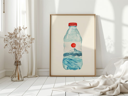 Mount Fuji In A Bottle
