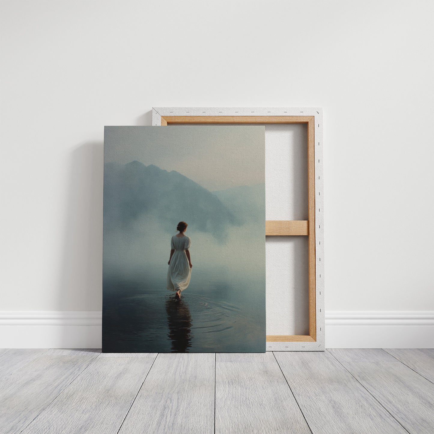 Mist Beckons Across Still Waters