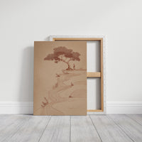 Solitary Oak Maps The Valley