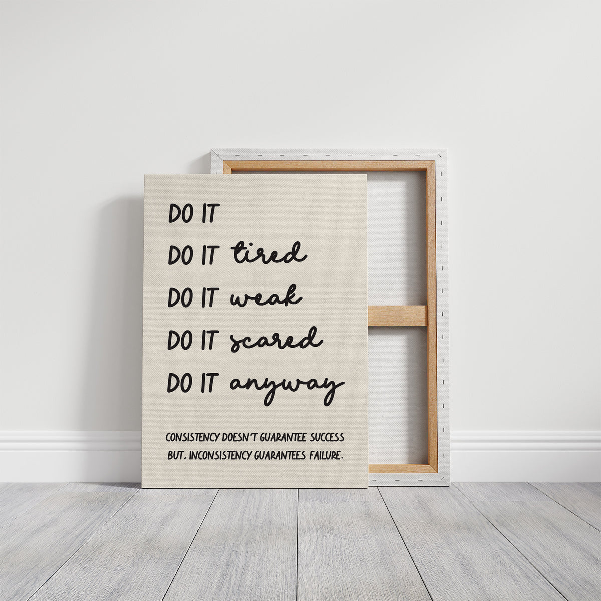 Do It Anyway: Handwritten Grit