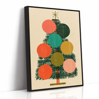 Block Print Tree, Star on Top