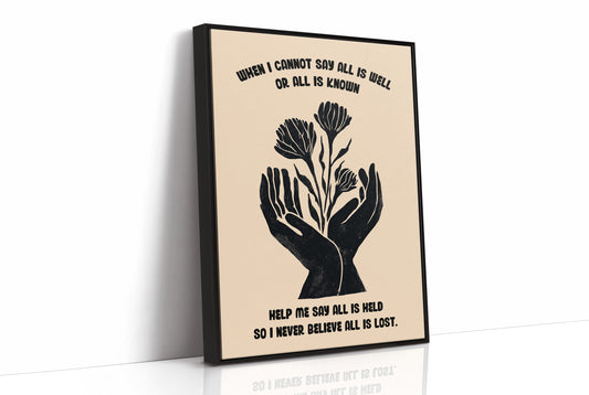 All Is Held Gentle Strength